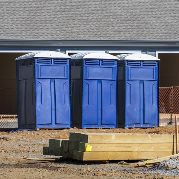 how can i report damages or issues with the portable toilets during my rental period in Fredericktown Missouri